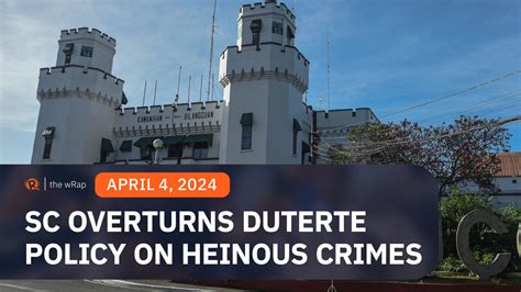 gcta|Supreme Court overturns Duterte: Heinous crimes convicts can .